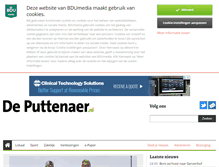 Tablet Screenshot of deputtenaer.nl